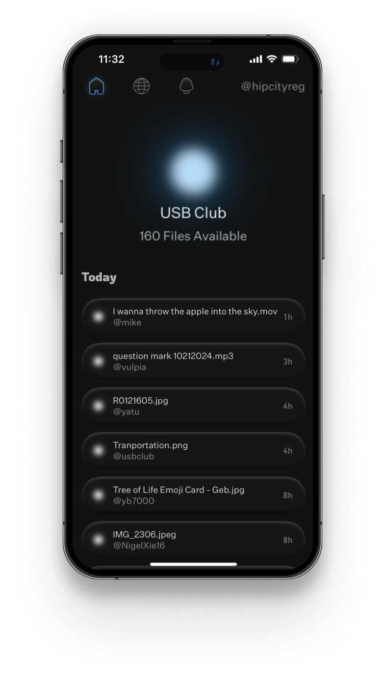 USB Club mobile app